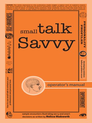 cover image of Small Talk Savvy